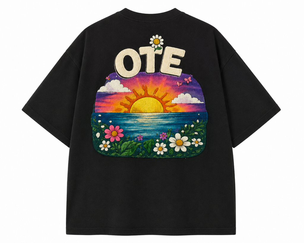 SUNSET BLOOM T-SHIRT